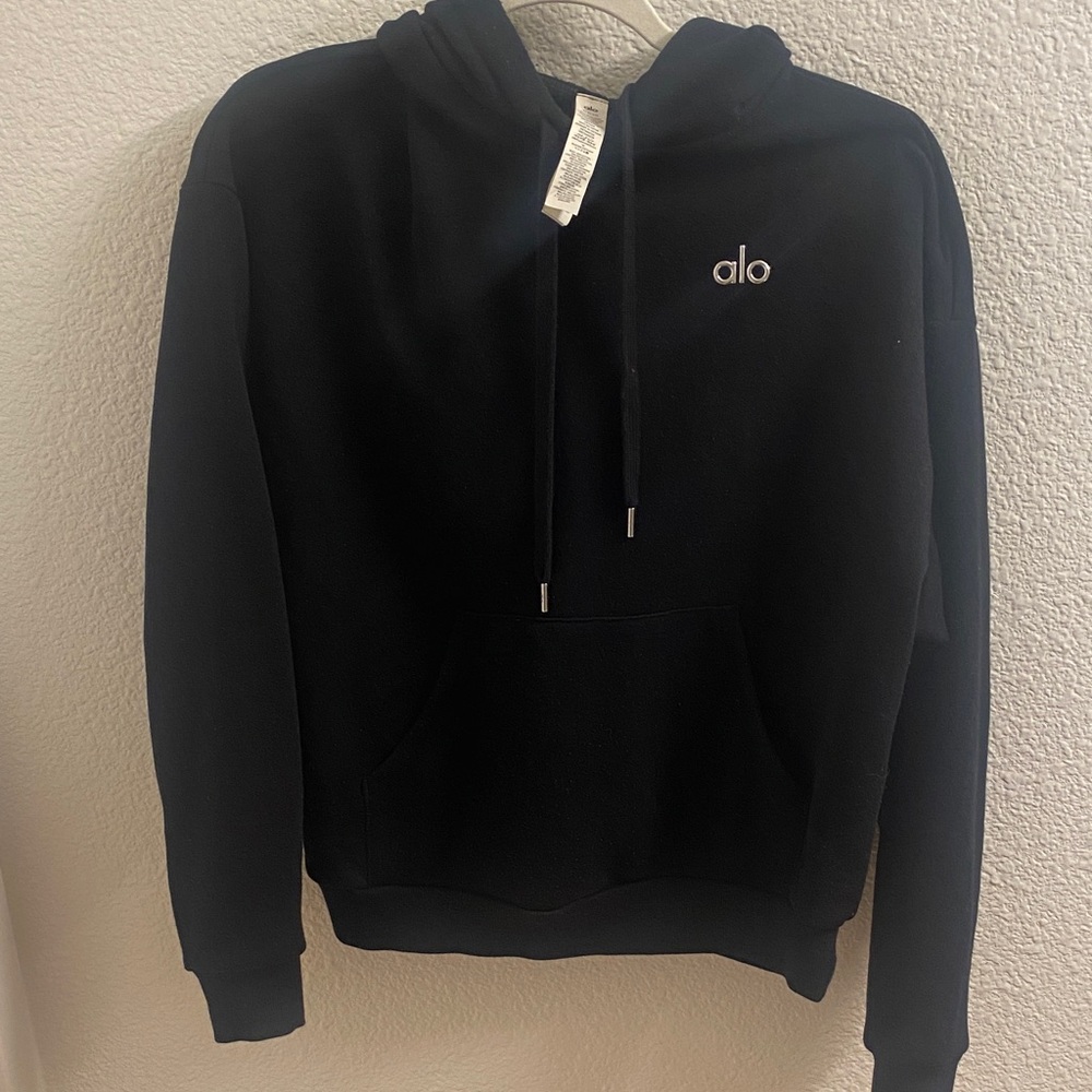 ALO Yoga Accolade Black Hoodie
